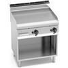 FRY TOP A GAS RIGATO 80x70 - SU VANO