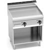 FRY TOP ELETTRICO LISCIO 80x70 - SU VANO