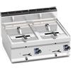 FRIGGITRICE A GAS TOP - 10+10 LT