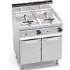 FRIGGITRICE A GAS SU VANO - 10+10 LT