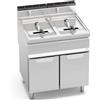 FRIGGITRICE A GAS SU VANO - 20+20 LT