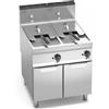 FRIGGITRICE A GAS INDIRETTA SU VANO - 18+18 LT