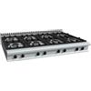CUCINA A GAS A 8 FUOCHI DA BANCO - L.160 x P.90 x H.27 cm