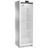 Armadio refrigerato statico digitale positivo +2°/+8°C 360LT Acciaio Inox + porta a vetri