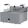 FRIGGITRICE ELETTRICA DA BANCO PER PASTICCERIA 25 LITRI CON RUBINETTO