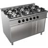 CUCINA A GAS 6 FUOCHI SU VANO LINEA EASY