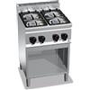 CUCINA A GAS 4 FUOCHI SU VANO - ECO POWER - SERIE 60