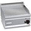FRY TOP A GAS RIGATO DA BANCO - L.60 x P.60 cm