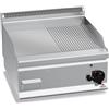 FRY TOP A GAS MISTO DA BANCO - L.60 x P.60 cm