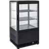 FRIGO VETRINA SU 4 LATI 58 LITRI - 43 x 39 x 81 CM
