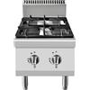 CUCINA A GAS 2 FUOCHI DA BANCO PROFONDITÀ 70 CM, POTENZA 10,5 KW