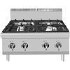 CUCINA A GAS 4 FUOCHI DA BANCO PROFONDITÀ 70 CM, POTENZA 21,5 KW