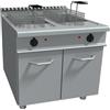 FRIGGITRICE ELETTRICA A DUE VASCHE SU VANO - 17 + 17 Lt
