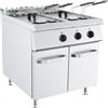 Friggitrice elettrica 22 + 22 L su mobile profondità 90 cm, potenza 36 kW