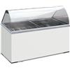 Vetrina gelato 8 gusti linea ICE
