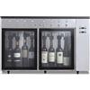 Azotatrice spillatore per vini con erogatore per 8 bottiglie | 100 x 36 x 64,5 h cm