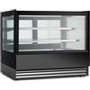 Vetrina da banco refrigerata con vetro dritto DLX