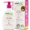 Vitalkind lavaggio viso sensibile bambina. Prodotti cosmetici naturali di qualità per bambini