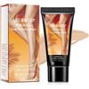 Generisch Crema impermeabile per gambe e corpo, trucco per tatuaggi, fondotinta corpo a lunga durata, facile da applicare, per gambe impeccabili, effetto abbronzante naturale (#Fair)
