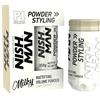 NISHMAN P1 - Polvere lattiginosa opacizzante per uomo, 20 g, cera in polvere leggera per sollevamento naturale, texture e finitura opaca