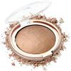 Lestpola Glow Bronzing Powder Silbernes Glitzern Blush, Schimmernd Bronzer Makeup, Colore intenso, resistente all'acqua e al sudore, durevole, adatto per diversi tipi di pelle, 14 g, marrone 03#