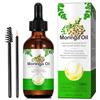 zoxpm Olio di Moringa Puro per Viso e Capelli, 60ml Moringa Oil ricco Vitamina per Antirughe, Idratazione & Antietà, Nutrono Il Capelli Secchi e Danneggiati, Stimolano la Crescita dei Capelli