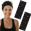 BTIYMU 2 Pezzi Fascia Capelli Donna, Fasce per Capelli Donna Sport Headband Yoga Skincare Antiscivolo Estensibile