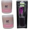 Generic Boots Essentials Curl Creme 250 ml - Confezione da 2 + set di pennelli e pettine per capelli (colore casuale)