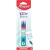 Maped - Ricarica penna cancellabile Kidy Learn Magic - Set di 3 ricariche di inchiostro compatibili con penna Kidy Learn Magic Maped - punta sottile, scrittura fluida - forniture scolastiche per