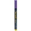 SECURIT - Pennarello a Gesso Liquido - Punta Fine 1-2 mm - Colore Viola | Inchiostro a base d'acqua per superfici non porose, resistente alla pioggia