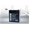 Quality Batteries Batteria di ricambio per il sistema UPS DELL DLA2200RMI2U