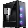 PHANTEKS Case Phanteks Eclipse G370A Midi-Tower SSI-EEB RGB Vetro Temperato Nero