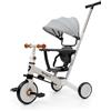 Interbaby - Triciclo Norby e Bici Evolutiva 5 in 1 con Capottina - 1-5 Anni