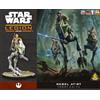 Asmodee, Star Wars: Legion - Rebel AT-RT (AT-RT dei ribelli), versione tedesca, espansione da tavolo per 2 giocatori dai 14 anni in su, con 120-180 minuti di gioco, multilingue