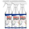 Generico Versatile Wall Repair Paint Wall Spray Paint, Water-Based PaintWhite Peel, Stain Remover for WallCeiling, Covers Up Stain Sealing CeilingPaint, Suitable for WallCracks (3pcs)