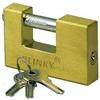 Blinky 2652562 Lucchetti per Serrande, Ottone Pesante