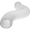 Vent Systems Tubo flessibile in PVC con filo di acciaio, diametro 150 mm, lunghezza 1 m, tubo flessibile per ventilazione, condotto di riscaldamento, raffreddamento e ventilazione flessibile