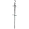Alberts 212438 Paletto di recinzione, in profilato a T, zincato a caldo, 40 x 40 x 1200 mm