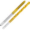 ASNOMY Set di maschi filettati M4 x 0,7 e punte da 3,3 mm, HSSG, filettatura filettata, set di maschietti