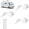 Ylinwtech 3 pezzi Set di Blocca Porta Camper,Fermaporte per Camper,Fermo Per Porta Roulotte E Camper,per Roulotte Camper Barche