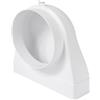 Vent Systems 204 x 60 mm, connettore a canale angolare rettangolare a 90°, passaggio a tubo con diametro di 150 mm, presa d'aria, giunto di scarico per sistemi HVAC - Connettore di ventilazione per