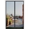 Orumrud Zanzariera Magnetica per Porte Finestre 90x205 CM, Zanzariera Magnetica con Potente Guarnizione a Magneti，Non è Necessario Forare per Balcone, Soggiorno, Cantine,Terrazze,Nero