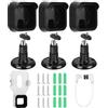 Goxiry 3 Pezzi Outdoor Supporto per Fotocamera Supporto Telecamera Esterna con Custodia Protettiva Staffa Telecamera Esterna per Fotocamera Blink Outdoor e Indoor Camera