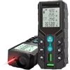 MZMZM Misuratore laser di distanza D2, strumento di misurazione digitale Trena 40M 120m, bolle a doppio livello, telemetro adatto for la casa(40m)