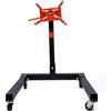 CRUIZER Cavalletto Supporto Sostegno Motore 570kg Testa Girevole 4 Bracci Regolabili