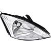 V-MAXZONE PARTS Faro Destro Compatibile Con Ford Focus MK1 1998 1999 2000 2001 VP1217P Faro Lato Passeggero Fari Assemblea Proiettore Anteriore Della Luce Dell'automobile Della Lampada Cromata LHD