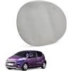 Esselle Parts Specchio Retrovisore per Peugeot 107, Vetro Ricambio Esterno con Piastra ABS, Montaggio Plug & Play