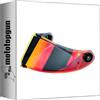 MOTOTOPGUN scorpion visiera casco exo-race air kds-f-04 specchiato rosso mototopgun 161-526-77