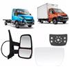 Generico VETRO SPECCHIO PIASTRA RETROVISORE COMPATIBILE CON IVECO DAILY 2006 2013 INFERIORE DX 3801929