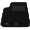 Somer Car Tappetino Auto SOLO LATO GUIDA 1pz compatibile con Kia Picanto 2008-2011 - 2 ganci lato guida | 1 tappeto su misura in moquette